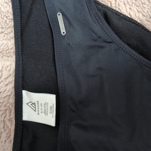 Black and Burgundy Bikini Bottom Set - Picture 3 of 6